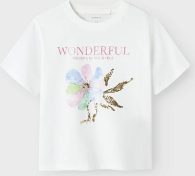 NAME IT - NKFDUKKO SS NREG TOP BOX - Meisjes - T-shirts - Maat 116