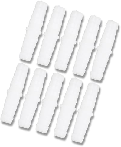 Dailygoods- Slangkoppeling Kunststof - Slangstuk 9mm - Slangkoppelingen - Adapterfittingen - Slijtvast PE - Niet-giftig en geurloos - Slangaansluiting