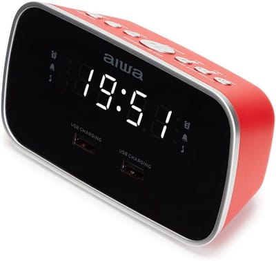 Radio Wekker - Compact - Digitale Volumeregeling - Dual-USB Oplader - Voor Thuisgebruik