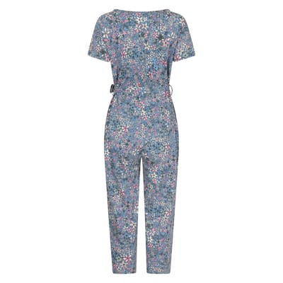 Mountain Warehouse Dames/Dames Santorini Floral Wrap Jumpsuit (Grijs)
