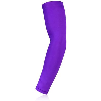 1 Stuks Sport Arm Compressie Sleeve UV Bescherming Fietsmouwen Armhoes Manchet Basketbal Fietsen Arm Zomer Hardlopen M