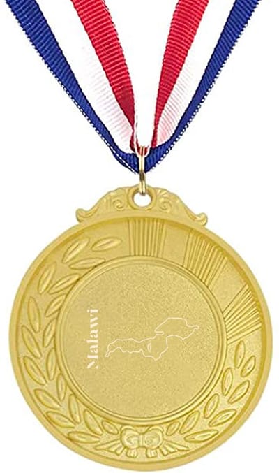 Akyol - malawi medaille goudkleuring - Piloot - toeristen - must go - malawi travel guide - accessoires - cadeau - gift - geschenk