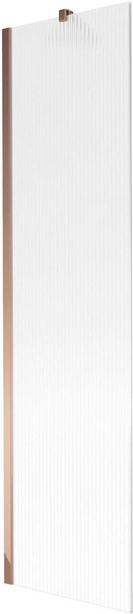 Mexen Next douchewand 1-delig 50 x 150 , strepen, roze goud - 895-050-000-00-09-60