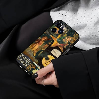 De S-Smashing Pumpkins Telefoonhoesje Voor IPhone 17 15 Pro Max 14 Pro 12 11 13 Mini X XR XS 16 Plus SE Achterkant iPhone12mini