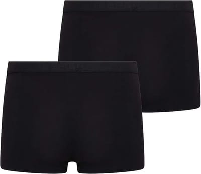 2-pak microfiber heren boxershort Young - Wit / M