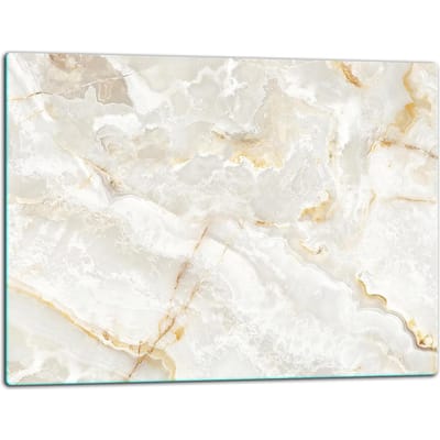 TMK ArtDeko - Snijplank - 52x40cm - Glas - Marmer
