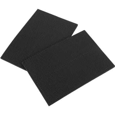 Lot de 4 patins de protection de sol antidérapants et auto-adhésifs en caoutchouc pour meubles, canapés, chaises de bureau