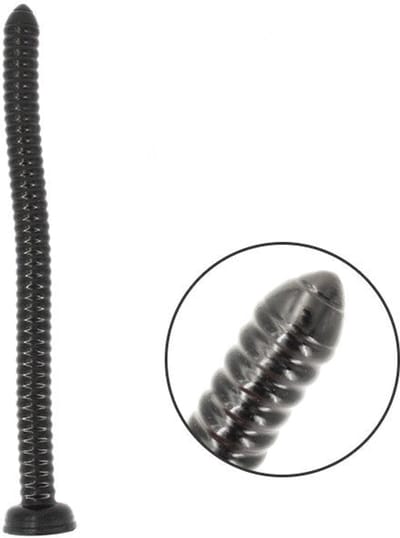 Gangbangster - Analconda Savana - Anaal Dildo - 46 x 3.2 cm - Zwart