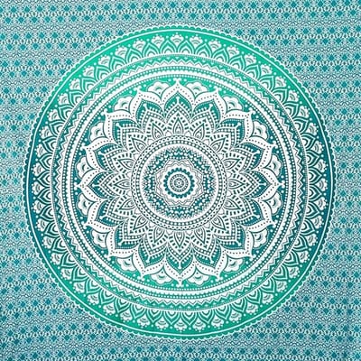 Extra groot zandvrij strandlaken met mandala print - Lichtgewicht en comfortabel voor strand en picknick