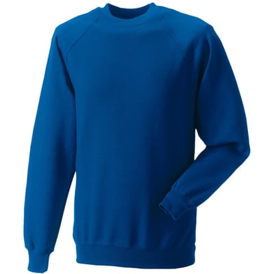 Russell Klassiek uniseks Sweatshirt voor volwassenen (Helder Koninklijk)