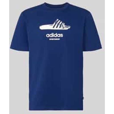 Regular fit t-shirt van pure katoen model 'SLIDE'