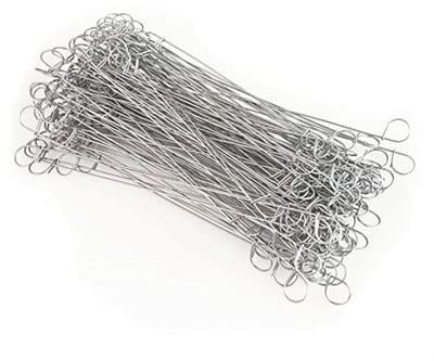 Draadsluitingen voor boordraad - 150 stuks - 16 cm - verzinkt
