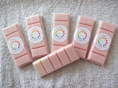 Waxmelts CLEAN COTTON waxmelt geur - Linden - handgemaakt - 100% sojawax - aromatic - geurbrander - huisparfum