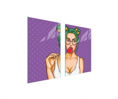 TMK ArtDeko - Serie Ochronska Płyt - Vrouw - 65x52cm - Kitchen Accessoire