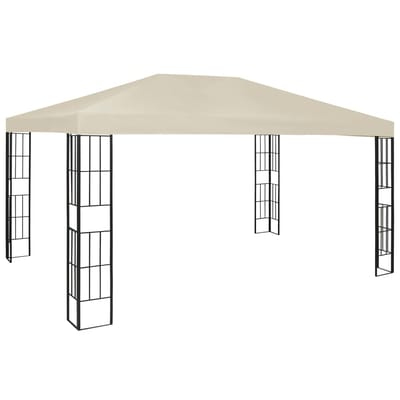 vidaXL - Prieel - 3x4 - m - crème