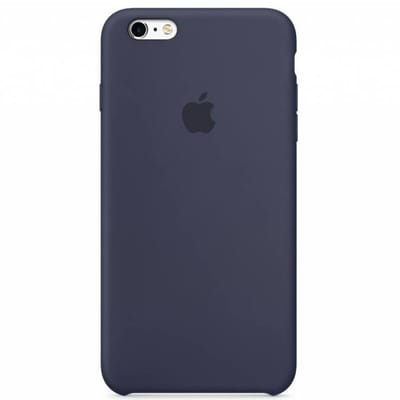 Silicone Backcover voor de Apple iPhone 6(s) Plus - Midnight Blue