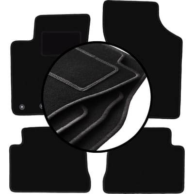 Complete set veloursmatten voor: Hyundai Getz hatchback (2002-2010)