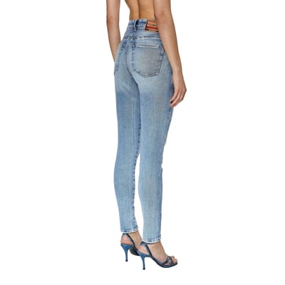 Diesel Heren 2017 Slandy Jeans (Blauw)