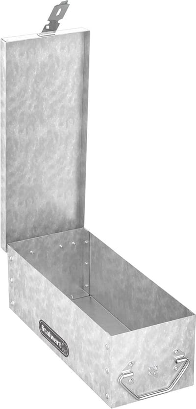 Metalen opslag Lock Box 12 inch - Veilige bewaardoos voor gereedschap en waardevolle spullen