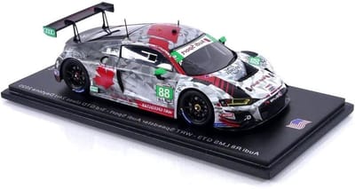 Verzamelauto - Miniatuurauto - Hobby Modelbouw - Schaal 1:43 - 300 Gram - Grijs/Rood