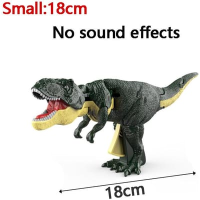 Dinosaures Jouets Pistolet Décompression Rugissant Oscillant Zazaza Jouets Dinosaures pour Garçons Jouets Anti-Stress Créatifs Télescopiques Cadeaux pour Enfants