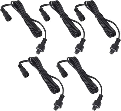 Verlengkabel Dekverlichting - Verlengsnoer Outdoor - Terrasverlichting Uitbreiden - IP67 Waterdicht - 1.5 Meter
