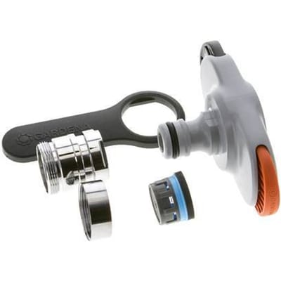 Kunststof GARDENA Adapter M22 x 1.0 or M24 x 1.0 Buitendraad / Binnendraad