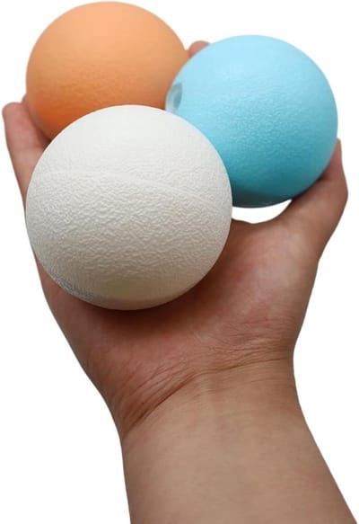 Jongleerballen Set - Bal Set - Oefenen Vaardigheden - Geen Stuiter - 6.7 cm - Gemengde Kleuren