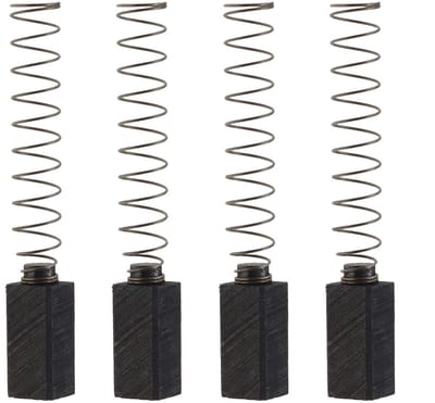 Dailygoody - Koolborstels - 2 Pairs 915068-01 - Hoogwaardige kwaliteit - 6,3x6,3x13/15mm - Compatibel met Black & Decker - Ideaal voor cirkelzagen en .