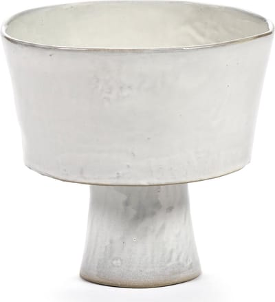 Serax La Mère By Marie Michielssen Serveerschaal Ø18cm Hoogte 16.5cm Off-white