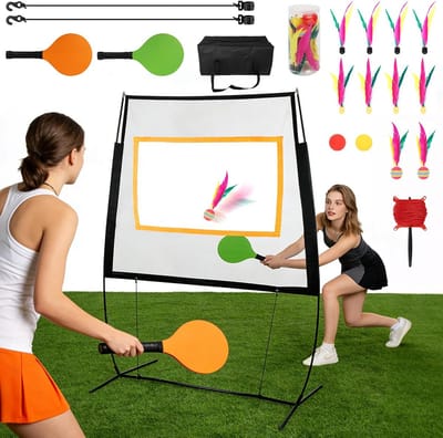 Verstelbaar Sportnet voor Badminton, Pickleball en Volleybal - Inclusief Accessoires