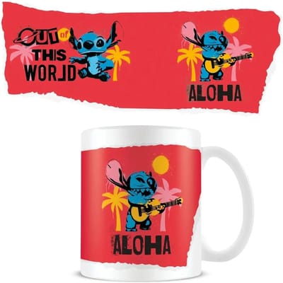 Lilo & Stitch Aloha Unisex Kop - meerkleurig - Standard