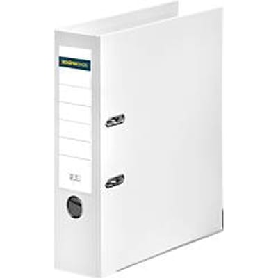 Schäfer Shop Select  ordner, A4, rugbreedte 80 mm, wit