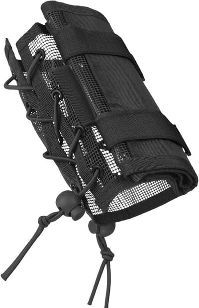 Arm Tas - Geld Kaart Houder - Veilig Opbergen - Transparant Vak - 50x40x30 cm - Zwart