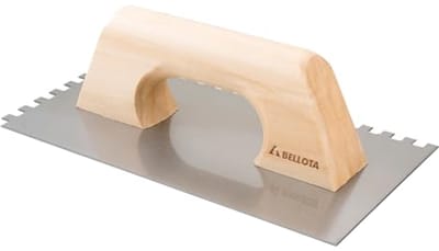 Getande Achterkam 10 mm voor Tuin en Bouw - Duurzaam Handgereedschap