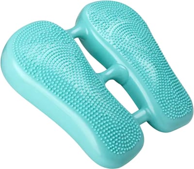 Multifunctionele Stepper Thuis – Stil Fitnessapparaat met Voetpedalen, Balansmat en Cardio Workout Apparatuur - Groen