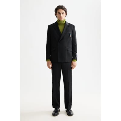 Scotch & Soda Festive Double-breasted Structured Stripe Relaxed Fit Blazer Taglia: S | Blazers Outlet | Uomo