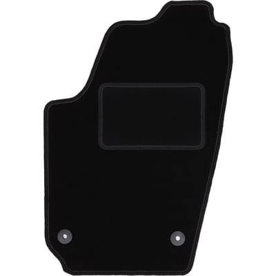 Bestuurdersmat zwart voor: Seat Ibiza III 6L hatchback (2002-2008)