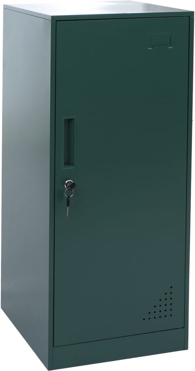 Kluisje MCW-P63, kluisje Kluisje Kast Kluisje Deur Kledingstang, 90x38x45cm Staal ~ groen