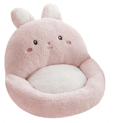 Stoelkussen - Dailygoods- Konijnenkussen Zacht en Comfortabel