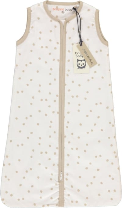 Briljant Baby Baby Zomerslaapzak Spots - 90 cm - Zand - Zomer Slaapzak