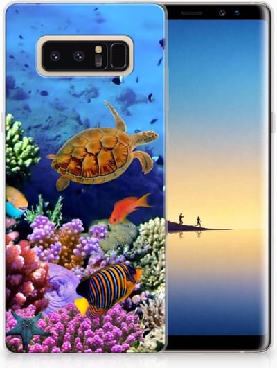 Samsung Galaxy Note 8 TPU Hoesje Vissen
