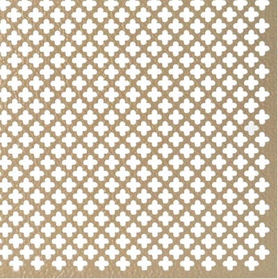 Aluminium Plaat - Perforatie Blad - Interieur Ontwerp - Corrosiebestendig - 30x60 cm - Albras