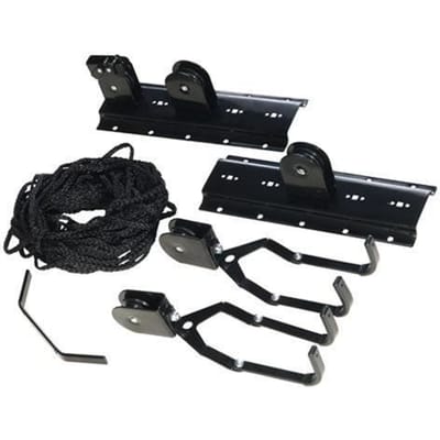 Support pour vélo plafond poulie