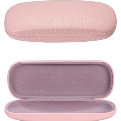 Famanu – Harde brillenkoker – Draagbare hardcase voor dames, heren en studenten – Zwart