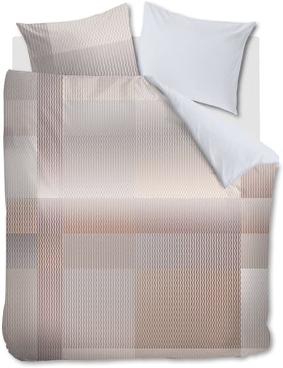 Kardol Digital Weave dekbedovertrek - Lits-Jumeaux - 240 x 200/220 cm - Grijs Groen