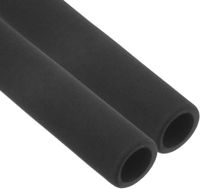 Flexibele Pijpisolatie Schuimtube 25mm ID, 35mm OD, 195mm Lengte, Zacht en Ondersteunend voor Grip, Gitaarstandaard, 2 Stuks, Zwart