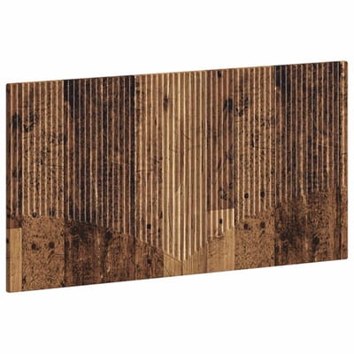 vidaXL - Wandgemonteerd - Hoofdbord - HOORN - Oud - hout - Bewerkt - hout