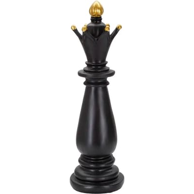 Decoratie Black & Gold Bishop Ø 12,5×38,5 cm
