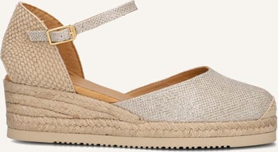 Unisa Cisca Espadrilles - Zomer Schoenen - Dames - Goud - Maat 39